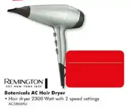 The Good Guys Remington Botanicals AC Hair Dryer offer