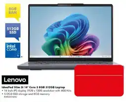 The Good Guys Lenovo IdeaPad Slim 3i 14" Core 5 8GB 512GB Laptop offer