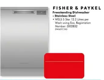 Fisher & Paykel Freestanding Dishwasher