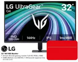 The Good Guys LG UltraGear G4 32" VA FHD Monitor offer