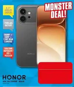 The Good Guys Honor 600 5G 256GB - Black offer