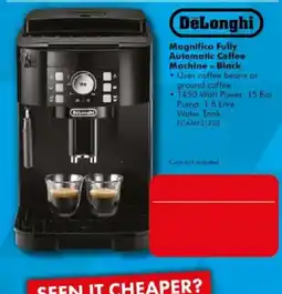 The Good Guys DeLonghi Magnifica Fully Automatic Coffee Machine - Black offer