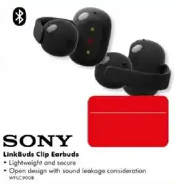 The Good Guys Sony LinkBuds Clip Earbuds offer