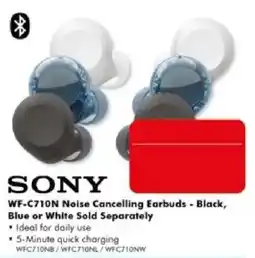 The Good Guys Sony WF-C710N Noise Cancelling Earbuds offer