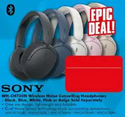 The Good Guys Sony WH-CH730N Wireless Noise Cancelling Headphones offer