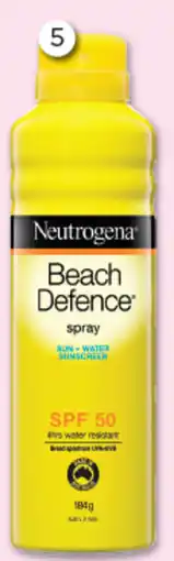Good Price Pharmacy Neutrogena Beach Defence spray offer