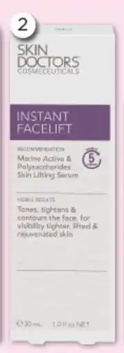 Good Price Pharmacy Skin Doctors Instant Facelift offer