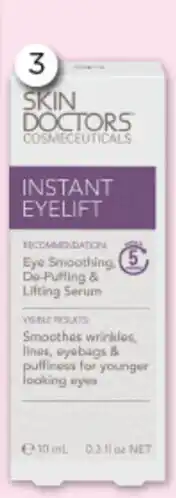 Good Price Pharmacy Skin Doctors Instant Eyelift offer