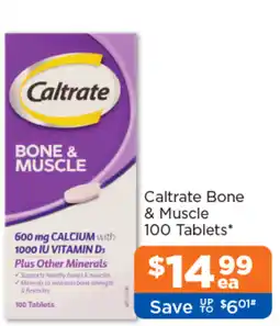 Good Price Pharmacy Caltrate Bone & Muscle offer