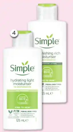 Good Price Pharmacy Simple hydrating light moisturiser offer