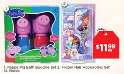 Good Price Pharmacy Peppa Pig Bath Buddies Set offer
