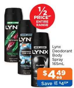 Good Price Pharmacy Lynx Deodorant Body Spray offer