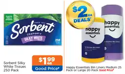 Good Price Pharmacy Happy Essentials Bin Liners offer