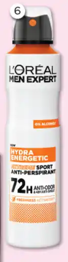 Good Price Pharmacy L'Oréal Men Expert Deodorant Aero Hydra Energetic Extreme Sport offer