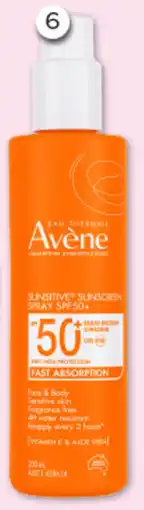 Good Price Pharmacy Avene Sun Sensitive Sunscreen Spray SPF 50+ offer
