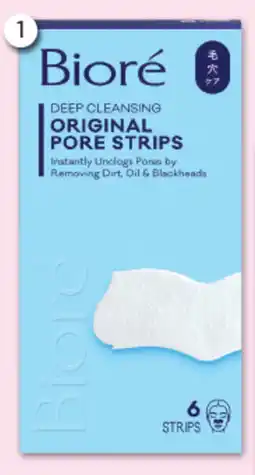 Good Price Pharmacy Bioré Original Deep Cleansing Pore Strips offer