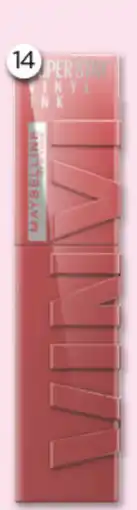 Good Price Pharmacy Maybelline Superstay Vinyl Ink Liquid Lipstick offer