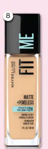 Good Price Pharmacy Maybelline New York Fit Me Matte + Poreless Foundation offer