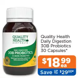 Good Price Pharmacy Quality Health Daily Digestion 30B Probiotics offer