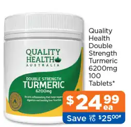 Good Price Pharmacy Quality Health Double Strength Turmeric offer