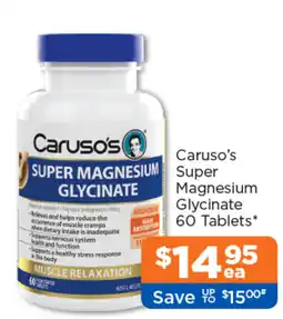 Good Price Pharmacy Caruso's Super Magnesium Glycinate offer