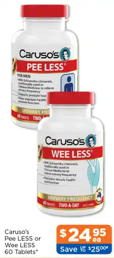 Good Price Pharmacy Caruso's Pee LESS or Wee LESS offer