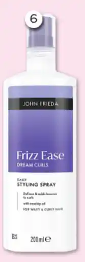 Good Price Pharmacy John Frieda Frizz Ease Dream Curls Daily Styling Spray offer
