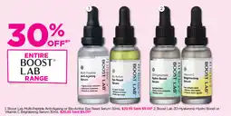 Good Price Pharmacy Boost Lab Multi-Peptide Anti-Ageing or Bio-Active Eye Reset Serum offer