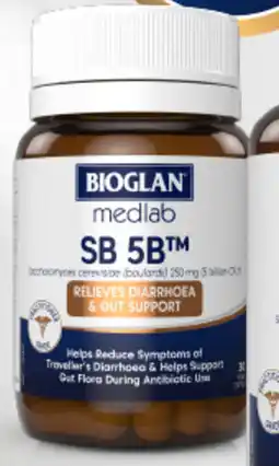 Good Price Pharmacy Bioglan Medlab SB 5B 30 Capsules offer