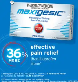 Good Price Pharmacy Maxigesic 12 Tablets offer