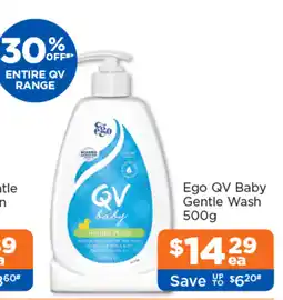 Good Price Pharmacy Ego QV Baby Gentle Wash offer