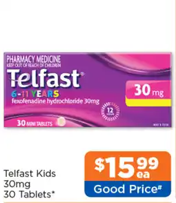 Good Price Pharmacy Telfast Kids offer