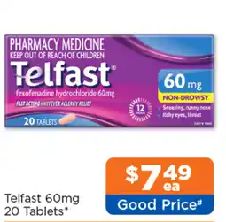 Good Price Pharmacy Telfast 60mg offer