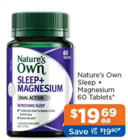 Good Price Pharmacy Nature's Own Sleep + Magnesium offer