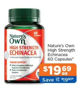 Good Price Pharmacy Nature's Own High Strength Echinacea offer