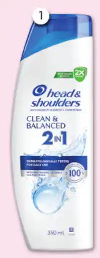 Good Price Pharmacy head & shoulders Clean & Balanced 2 in 1 offer
