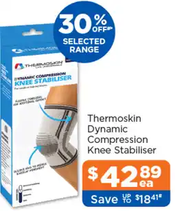 Good Price Pharmacy Thermoskin Dynamic Compression Knee Stabiliser offer