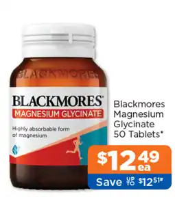 Good Price Pharmacy Blackmores Magnesium Glycinate offer