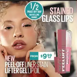 Chemist Warehouse Maybelline Peel-Off Liner Stain Lifter Gel Lip Oil offer