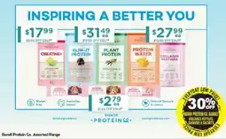 Chemist Warehouse Bondi Protein Co. Assorted Range offer
