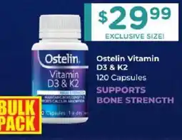 Chemist Warehouse Ostelin Vitamin D3 & K2 offer