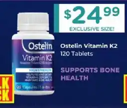 Chemist Warehouse Ostelin Vitamin K2 offer