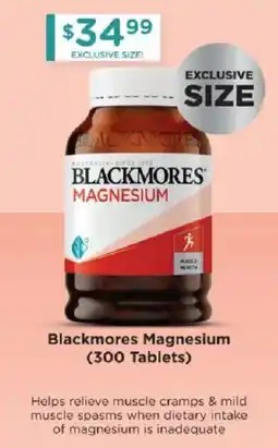 Chemist Warehouse Blackmores Magnesium offer