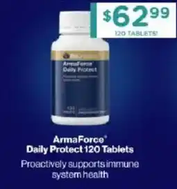 Chemist Warehouse ArmaForce Daily Protect 120 Tablets offer