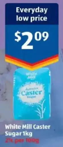 ALDI White Mill Caster Sugar offer