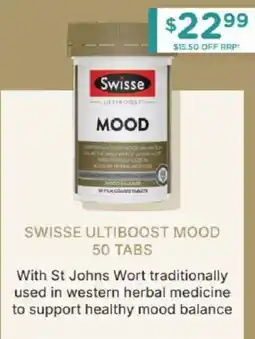 Chemist Warehouse Swisse Ultiboost Mood offer
