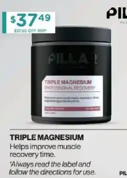 Chemist Warehouse Pillar Triple Magnesium offer
