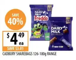 Supabarn Cadbury Sharebags offer