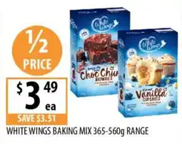 Supabarn White Wings Baking Mix offer