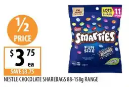 Supabarn Nestle Chocolate Sharebags offer